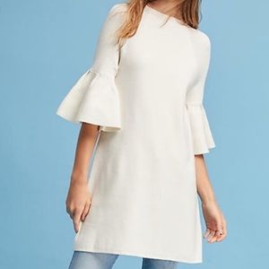 Anthropology bell sleeve sweater tunic/dress
